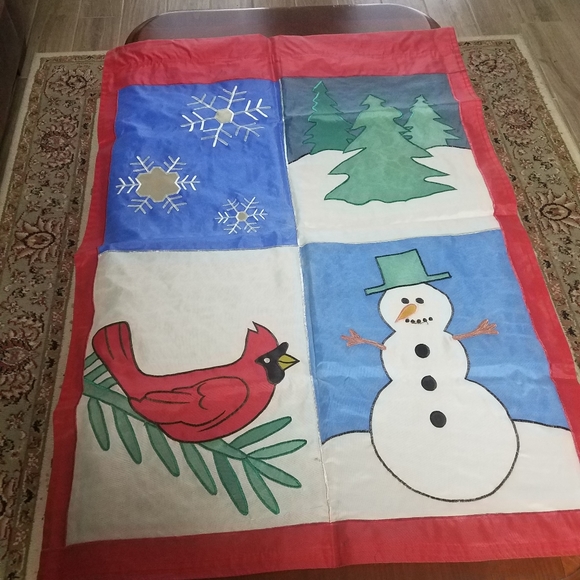Other - 3/$20 Christmas House Flag